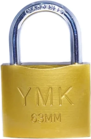 Eko Sarı Boyalı Kısa Kancalı Asma Kilit 38MM