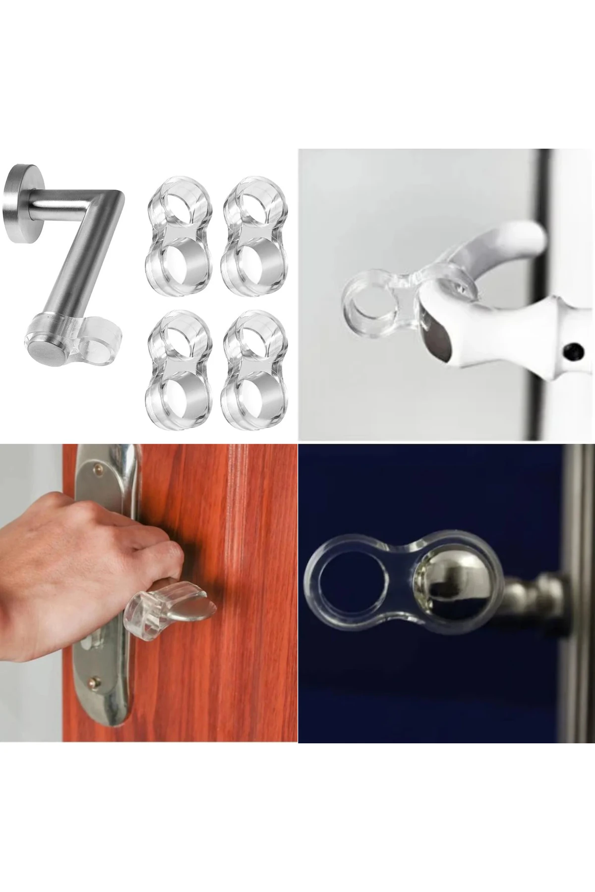 Kapı Pencere Stoperi ,duvar Koruyucu Tampon, Silikon Durdurucu Kapı Arkası Koruma