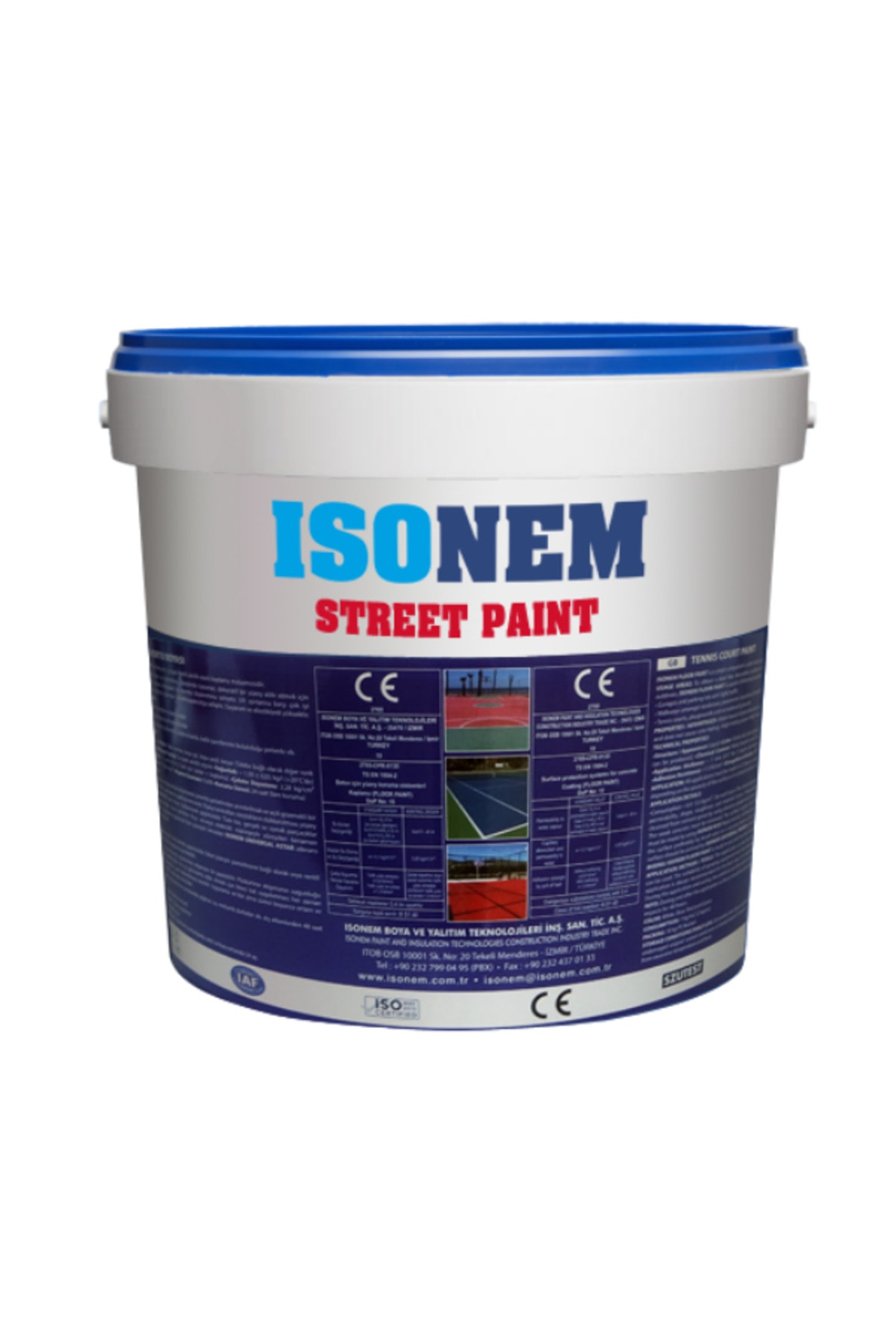 Street Paint Polymer Esaslı Asfalt ve Zemin Kaplaması