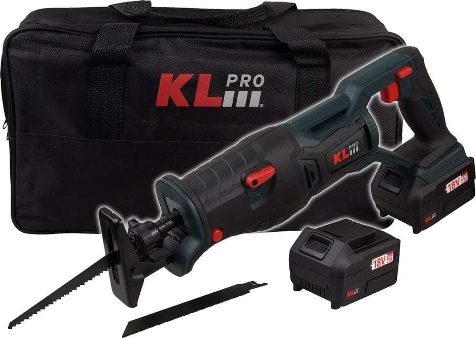 Kltkt1840B 18Volt/4.0Ah Li-Ion Kömürsüz Profesyonel Tilki Kuyruğu Testere