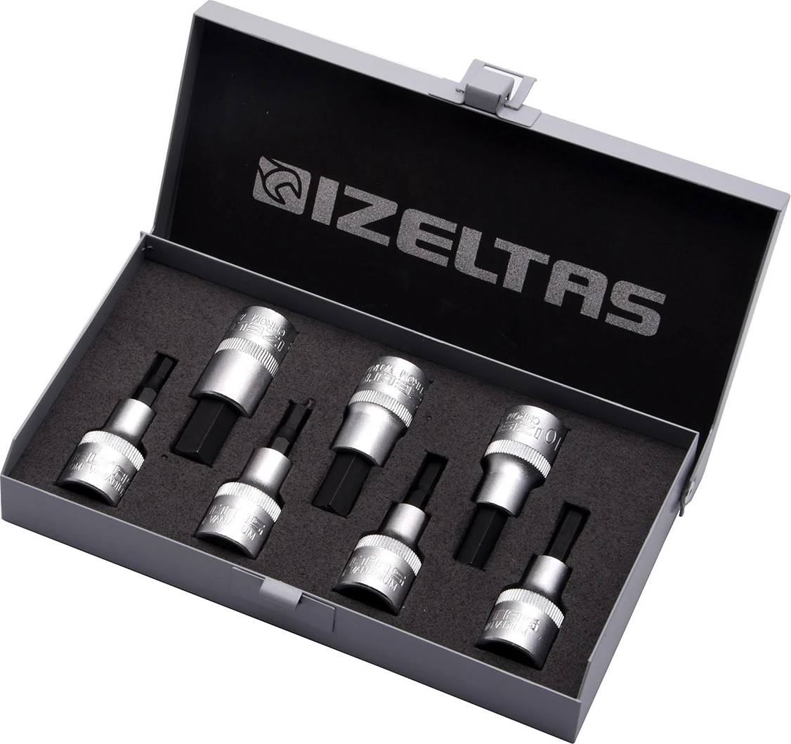 Izeltaş 1/2 Lokmalı Allen Uç Takımı 60MM 7'li