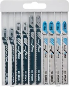 10 Parçalı Dekupaj Testeresi Bıçağı Seti Ahşap & Metal