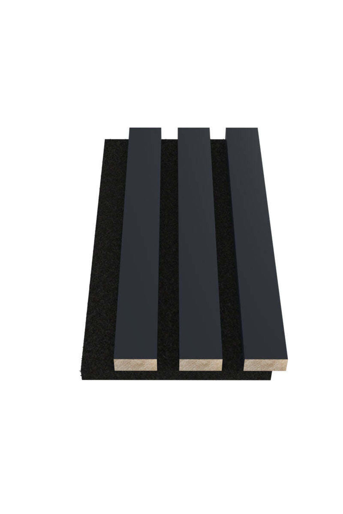Vera 60x275 Cm Antrasitgri Plus Akustik Duvar Paneli / Mdf /4 Mm Keçe/ 9mm Çıta