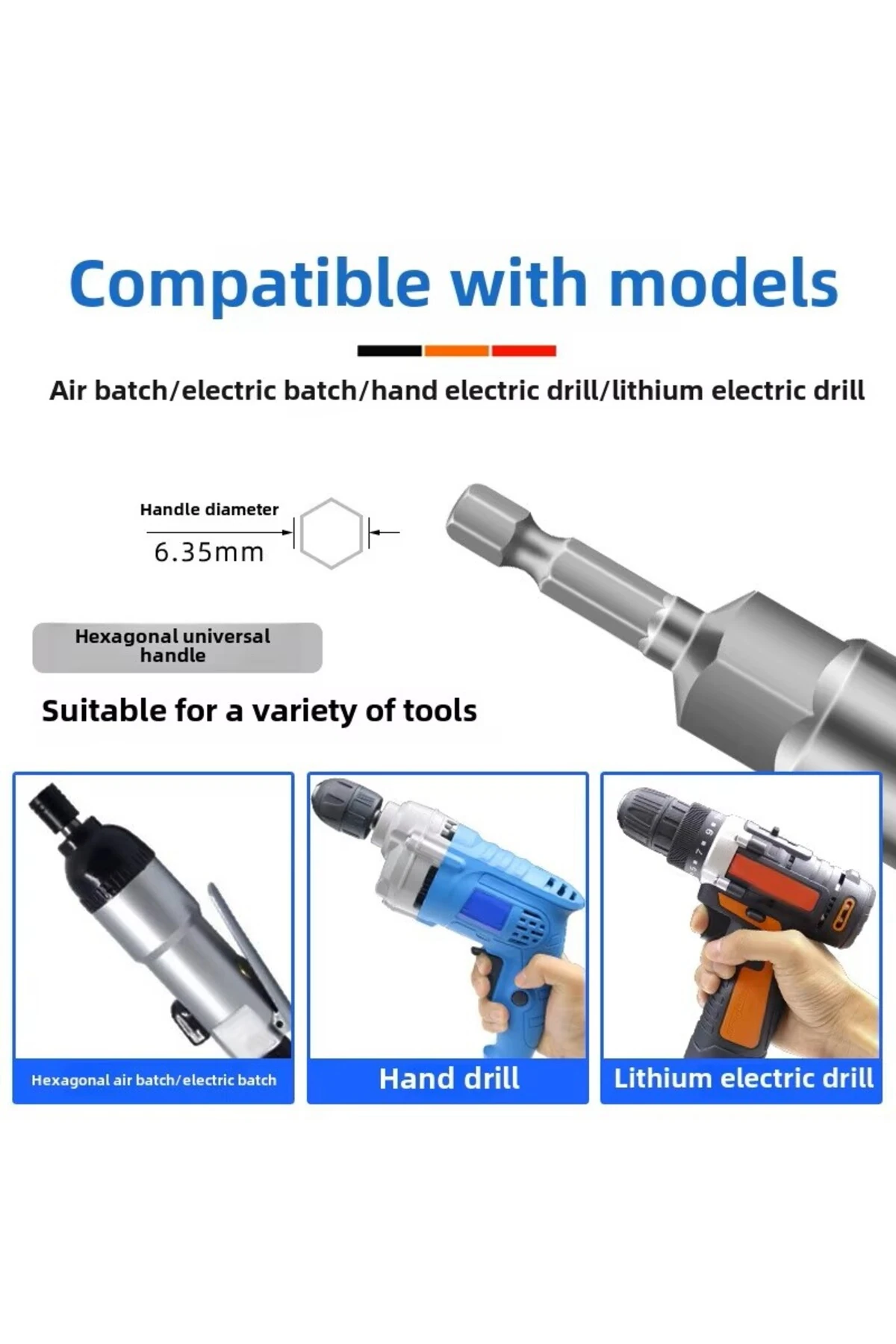 15 Parça Bits Saplı Lokma Seti Matkap İçin (5,5 mm - 19 mm)