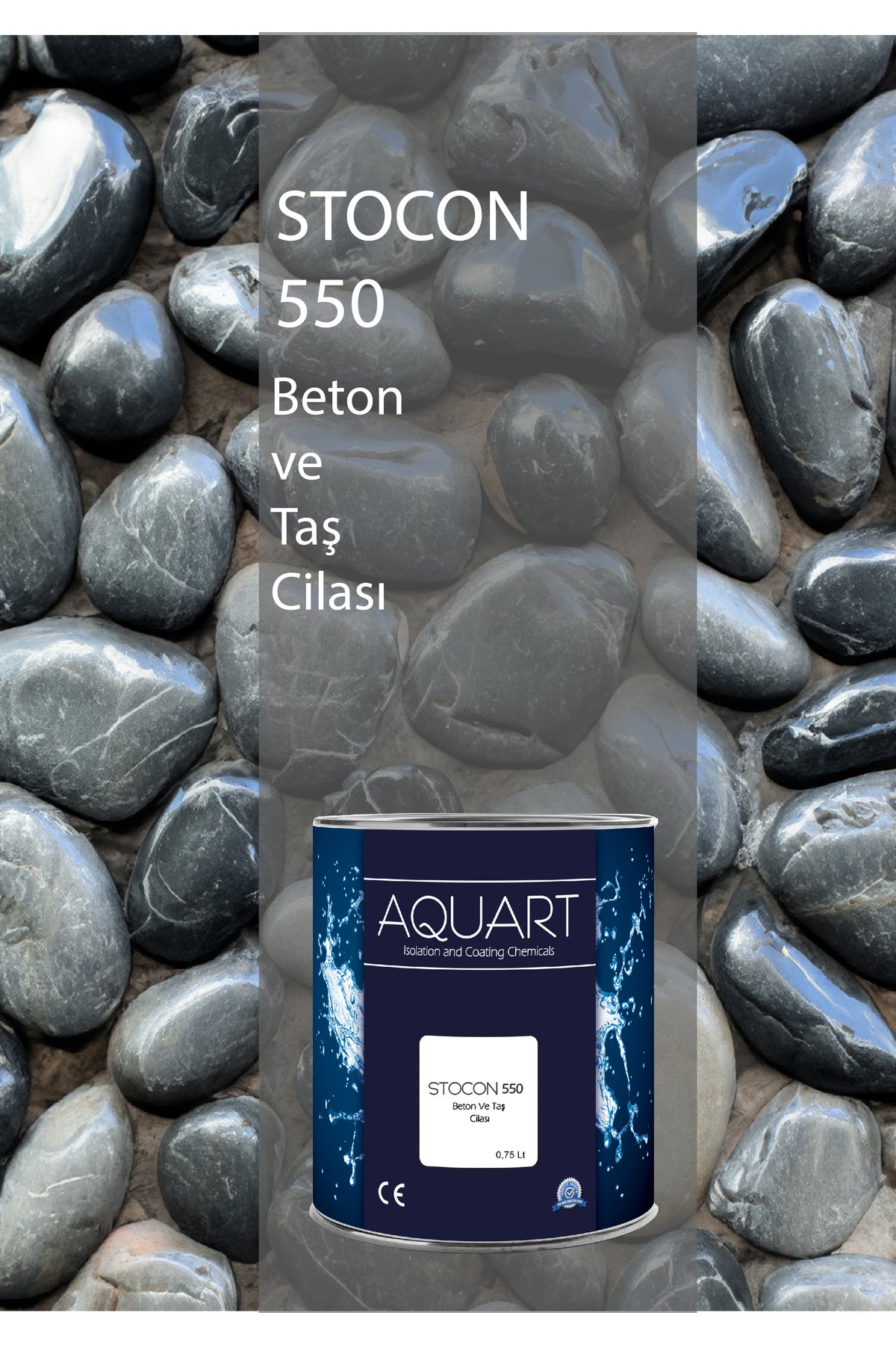 Stocon Beton Ve Taş Cilası Vernik 0,75 Lt (ŞEFFAF)