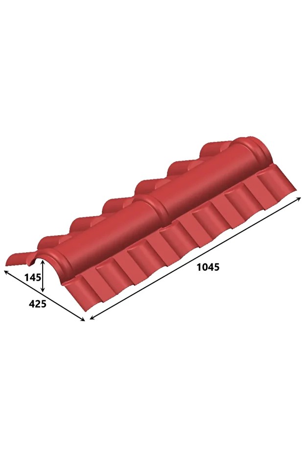 Tepe Mahya Royalwave Pvc-Asa Kiremit Çatı Paneli