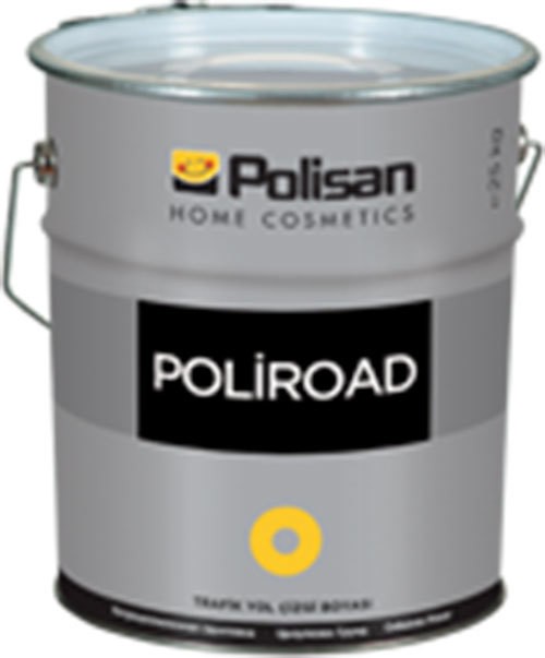 Poliroad Yol Çizgi Boyası Sarı 25 Kg