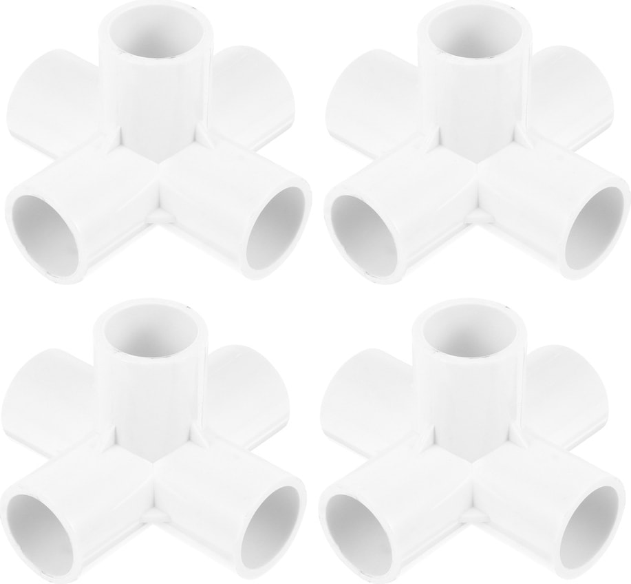 Konektör Su Pvc Dirsek Adaptör Borusu Hortum Bağlantı Parçaları Yol Sıhhi Tesisat Montaj Plastik Köşe (Yurt Dışından)