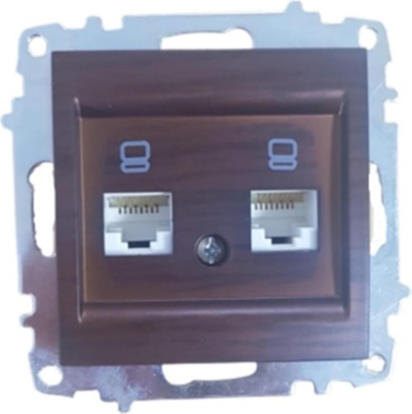 Zena Mek.maun 2RJ45 Data Prizi (6ADET)