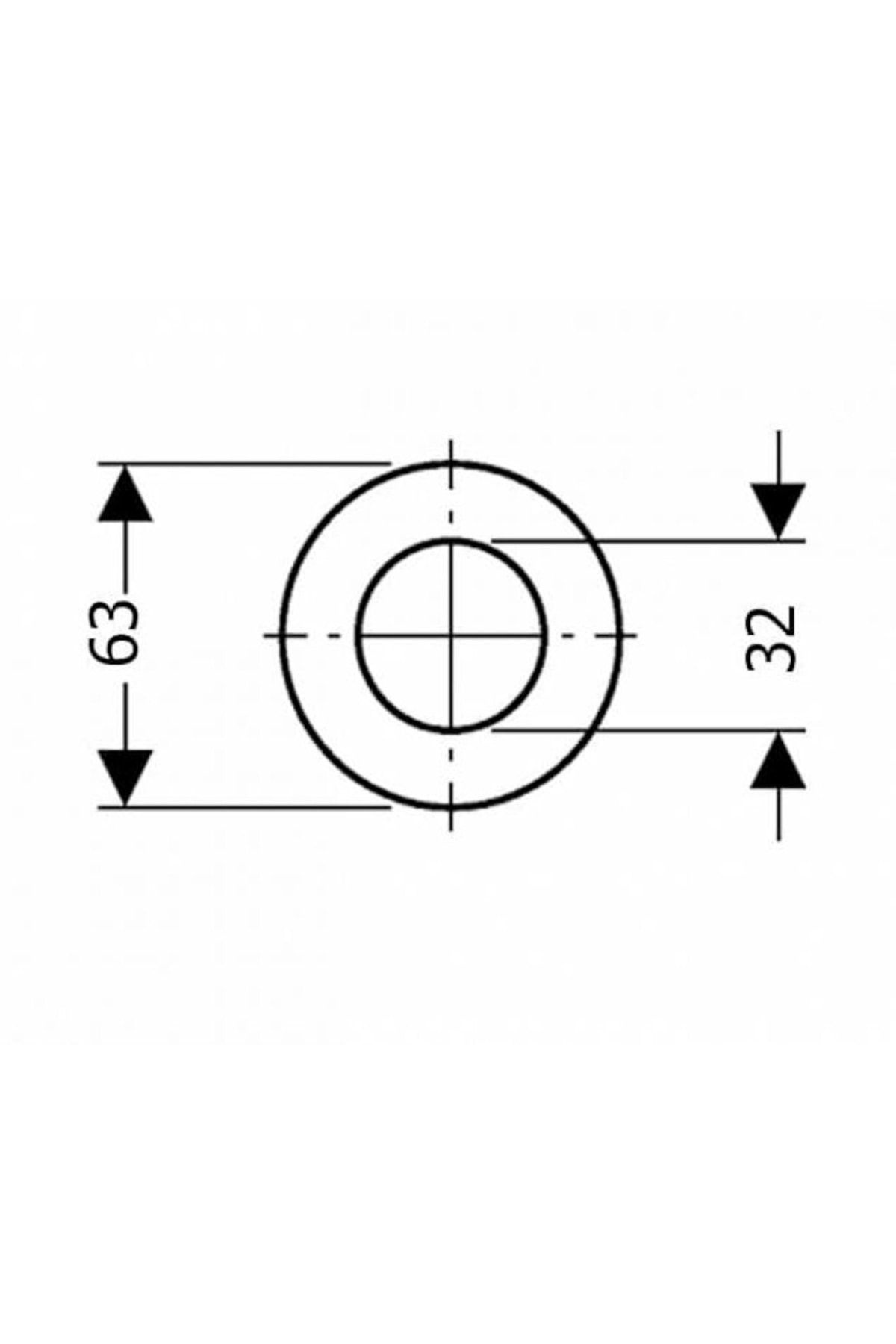 Rezervuar Contası Gömme Rezervuar Iç Takım Orta Göbek Contası