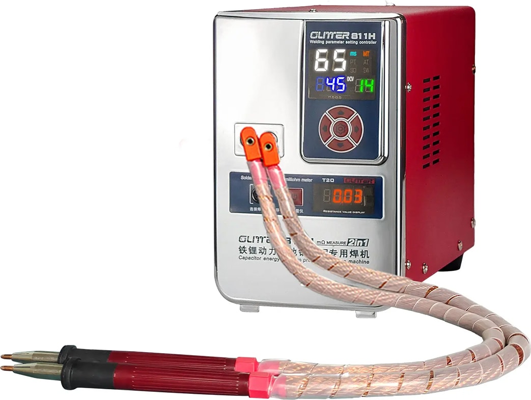 811H Şarjlı Pil Profesyonel Bakır - Nikel Punta Kaynak Makinesi 36KW/42KW 7000A