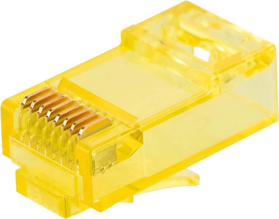 PM-22700 RJ45 RJ45 Cat6 8p/8c Sarı Soket (100LÜ Paket)
