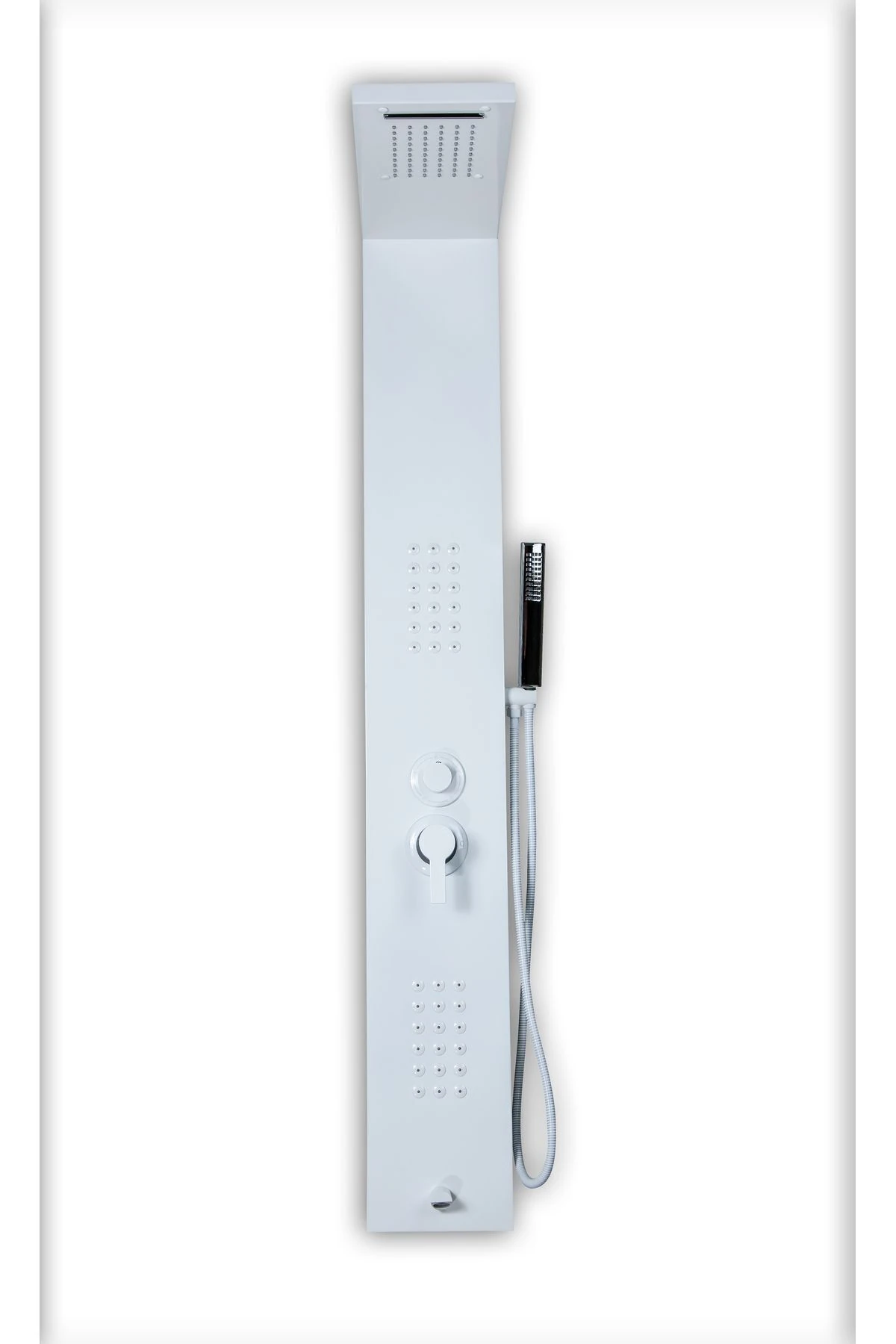 Sam Niagara White Style Duş Paneli, Masajlı Duş Seti, Dikey Jakuzi, Robot Duş