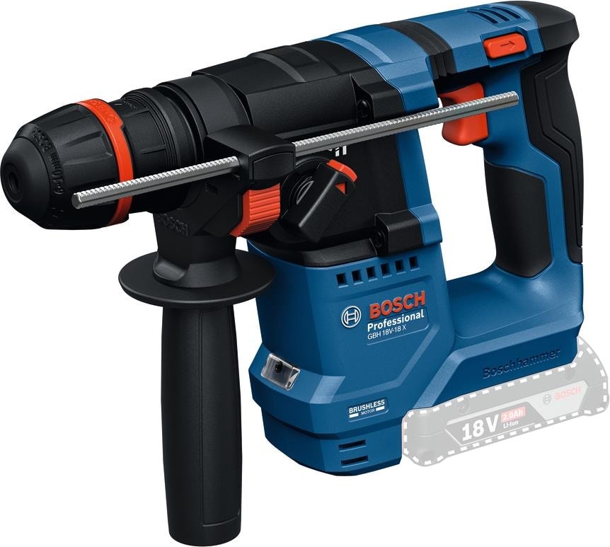 BOSCH Gbh 18V-18X One Chuck Akülü Kırıcı Delici Solo