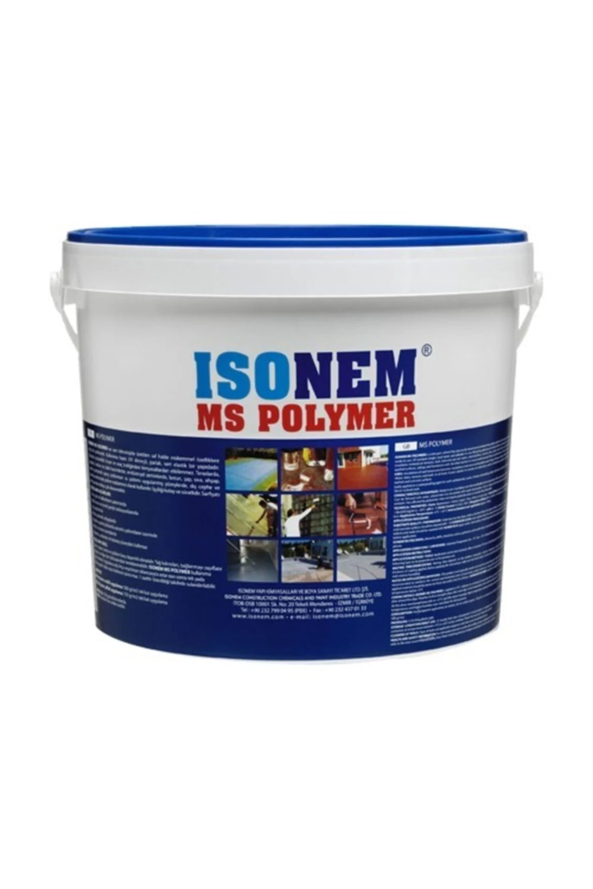 Ms Polymer  Kırmızı Su Yalıtım Kaplaması 18 Kg Ral3013