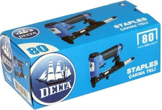 çınar ticaret delta 80/14 çakma zımba teli 3000 adet kutu