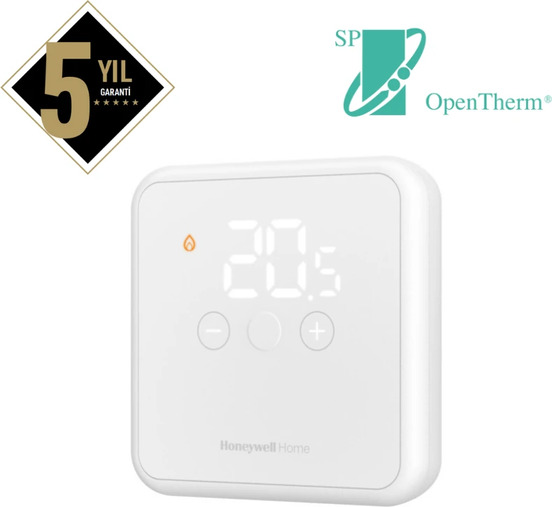 DT4M Kablolu Modülasyonlu Oda Termostatı - Opentherm Haberleşme (DT41SPMWT30)