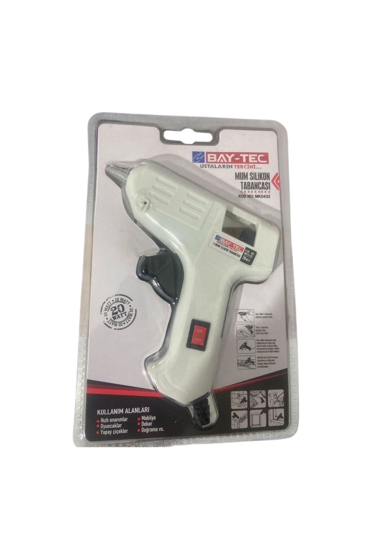 silikon tabancası ince boy tabanca 20 w