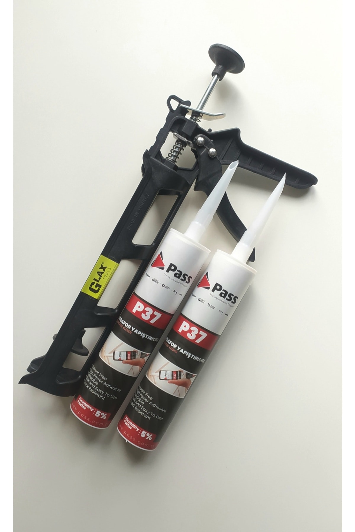 2 Adet Strafor Stropiyer Kartonpiyer Duvar Paneli Süpürgelik Yapıştırıcı Silikon Tabancası