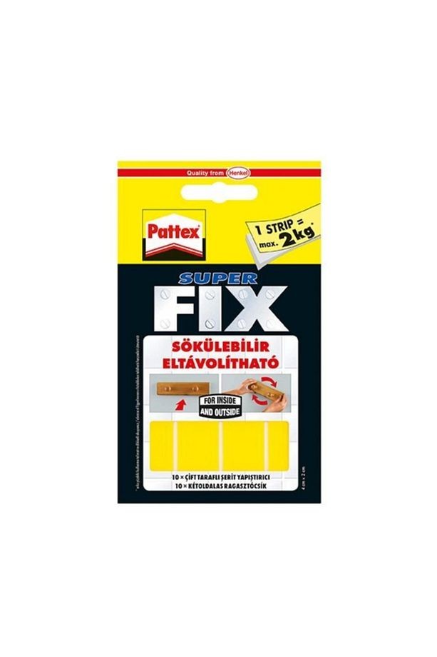 Pattex Süper Fix Çift Taraflı Şerit Yap. 2 Kg. ( 1 Koli 12 Adet )