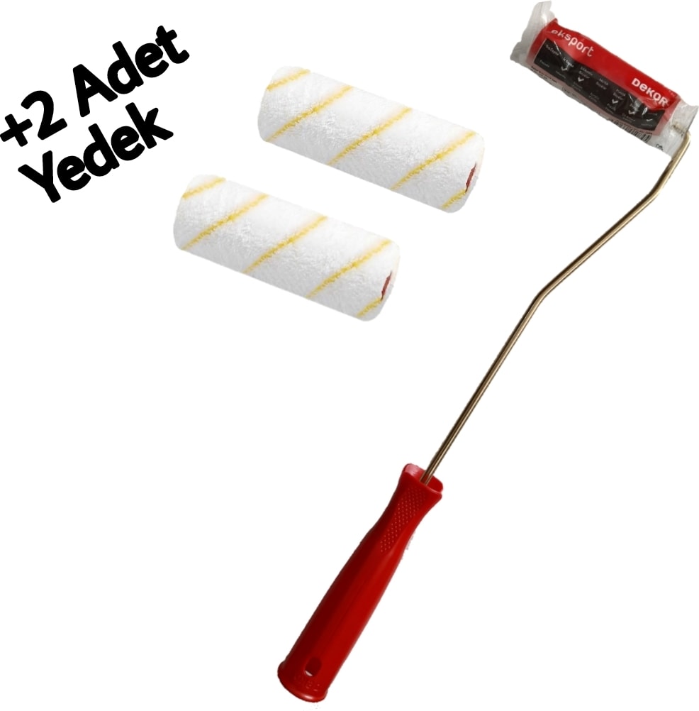DEKOR Eko Parmak Rulo 10CM (Saten) +2ADET Eksport