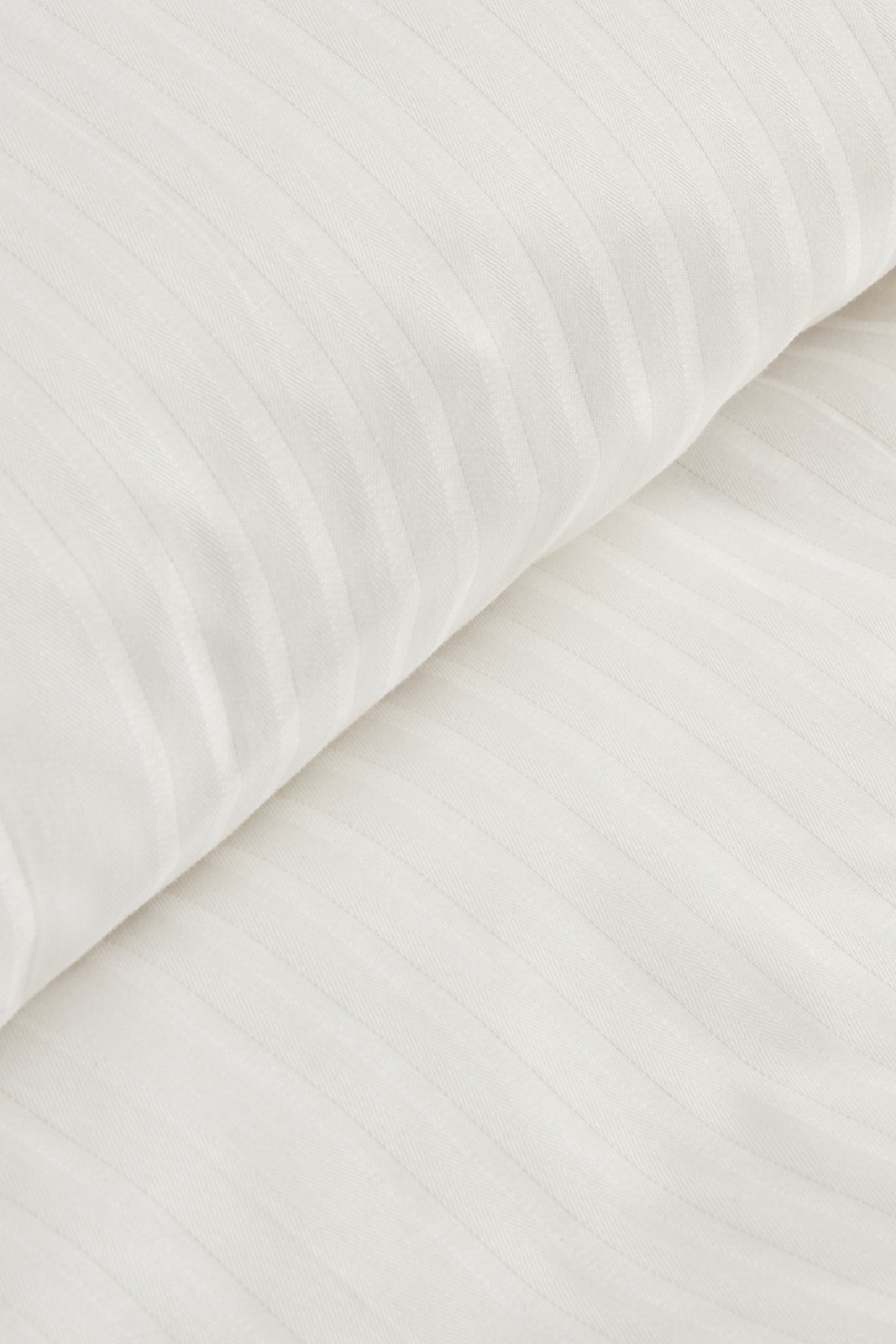 Uniq %100 Pamuk Saten King Size Nevresim Takımı Beyaz