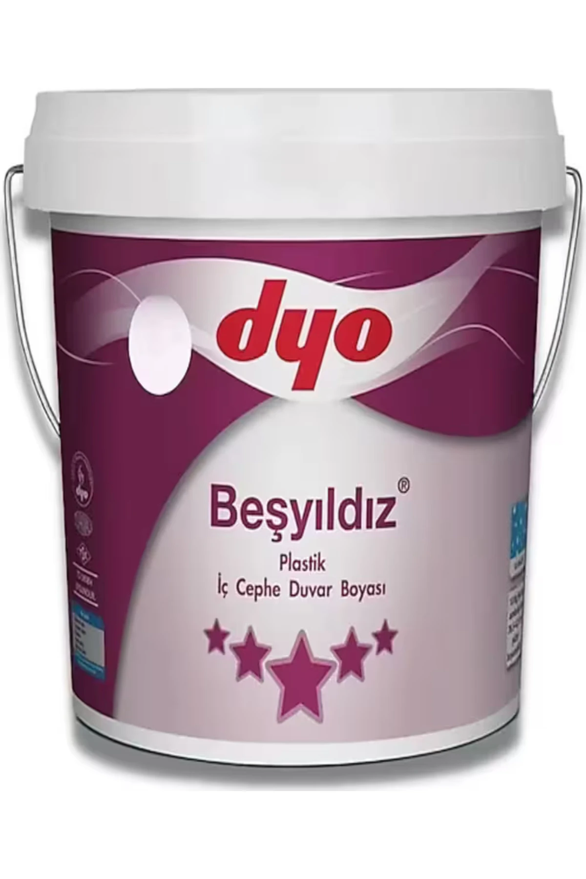 Dyo Beşyıldız Plastik Iç Cephe Duvar Boyası 3,5 Kg