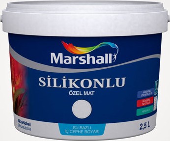 Silikonlu Özel Mat İç Cephe Boyası 2,5 lt