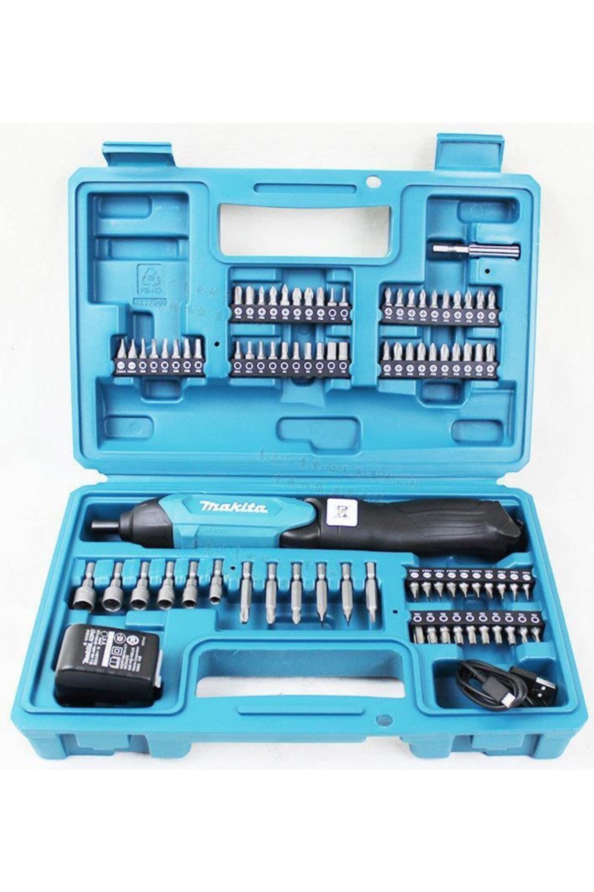 MAKİTA Df001dw Aksesuar Setli Vidalama 3.6v - 81 Parça Bits Uç