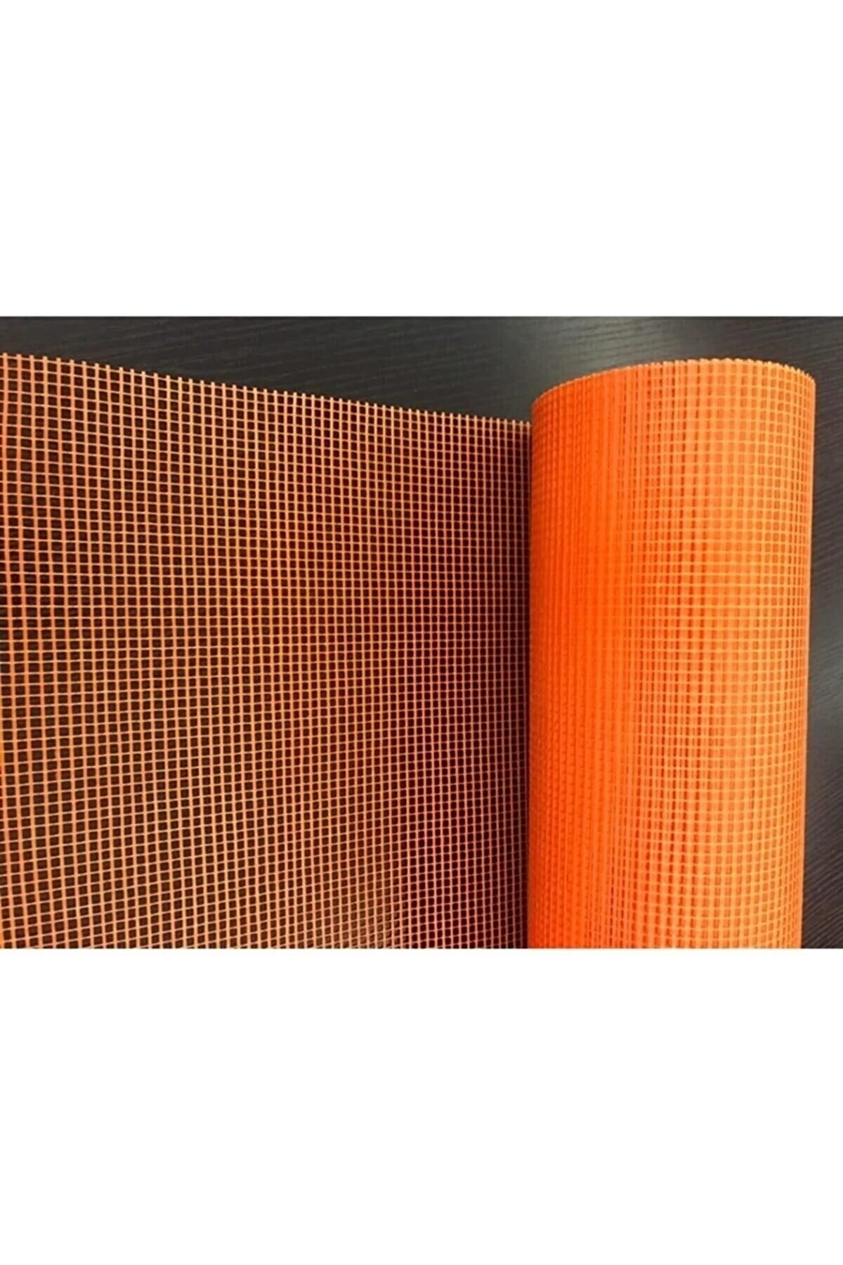 Mantolama Dış Cephe Sıva Filesi 50 Metre Turuncu 160 Gr