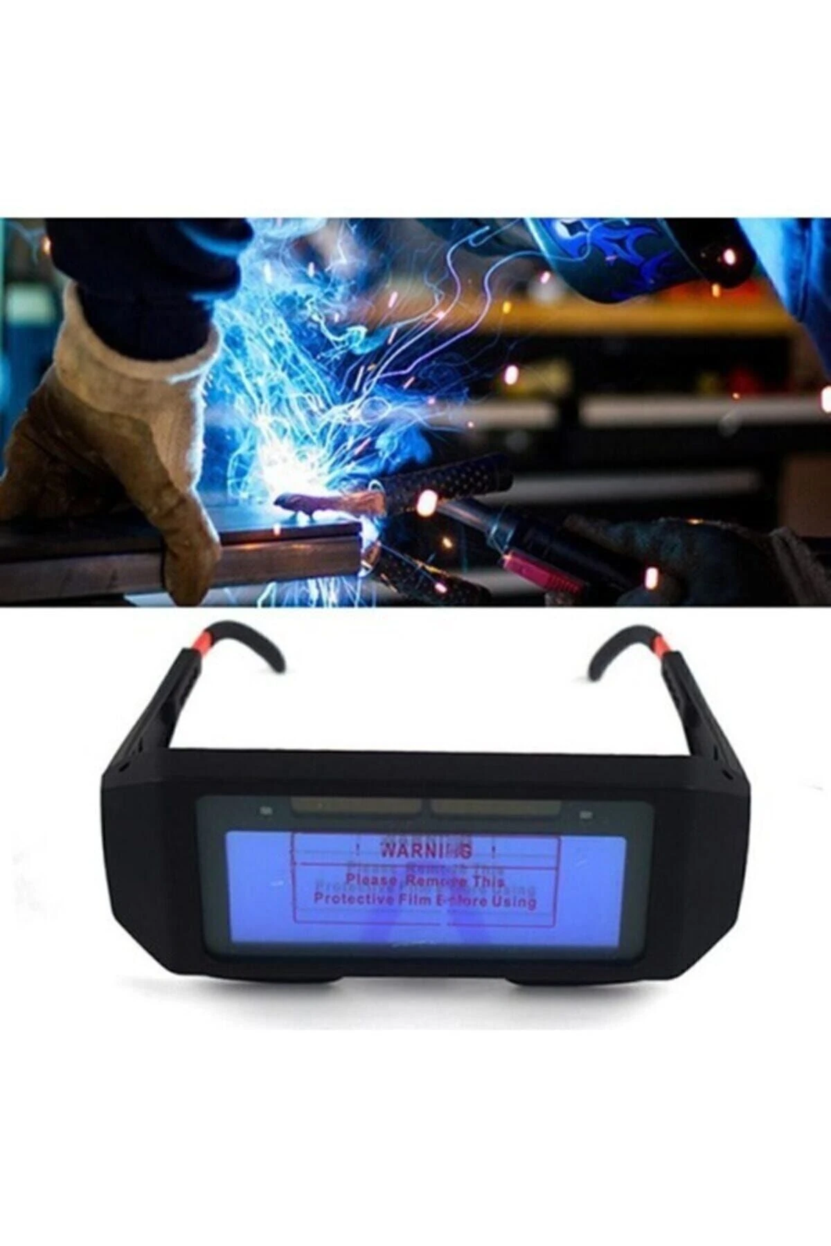 Otomatik Kararan Kaynak Gözlüğü, Güvenli ve Konforlu Kullanım İçin Tasarlandı