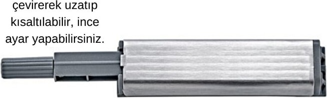 Dolap Kapak Bas Aç Mıknatıslı Kapak Basac Kapak İtici Dolap Kilidi Basılıp Açılan