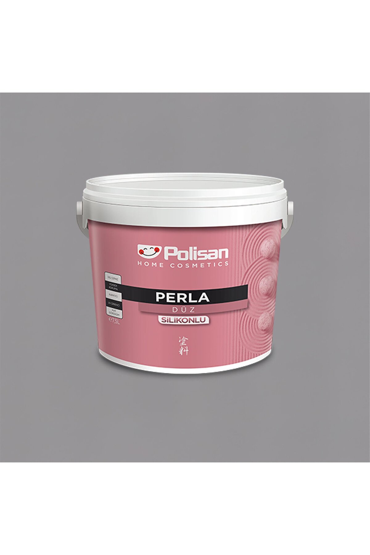 5134 - Fırtına Grisi - Cd-8218 15 Litre Perla Silikonlu Dış Cephe Boyası (38100012200)