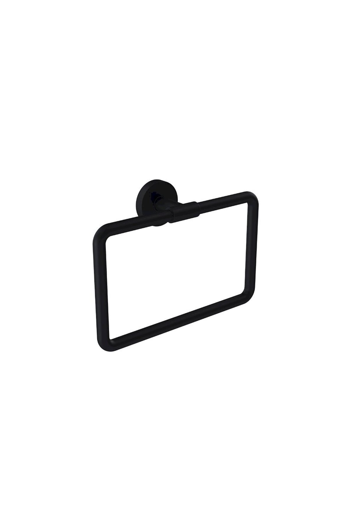 Piave Havluluk Yuvarlak Mat Siyah 3015-0004-ab