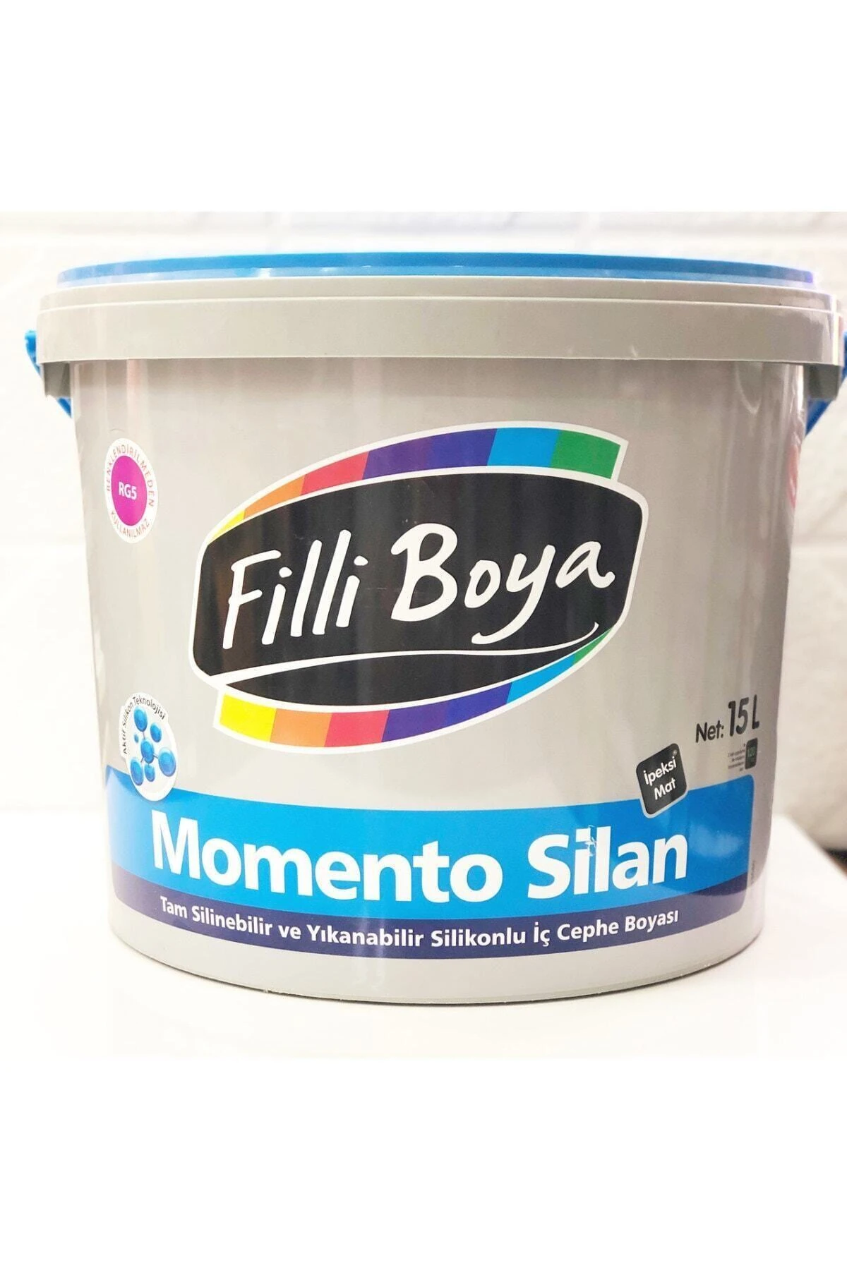 Filli Momento Silikonlu Iç Cephe Boyası 15 Lt Ipeksi 60