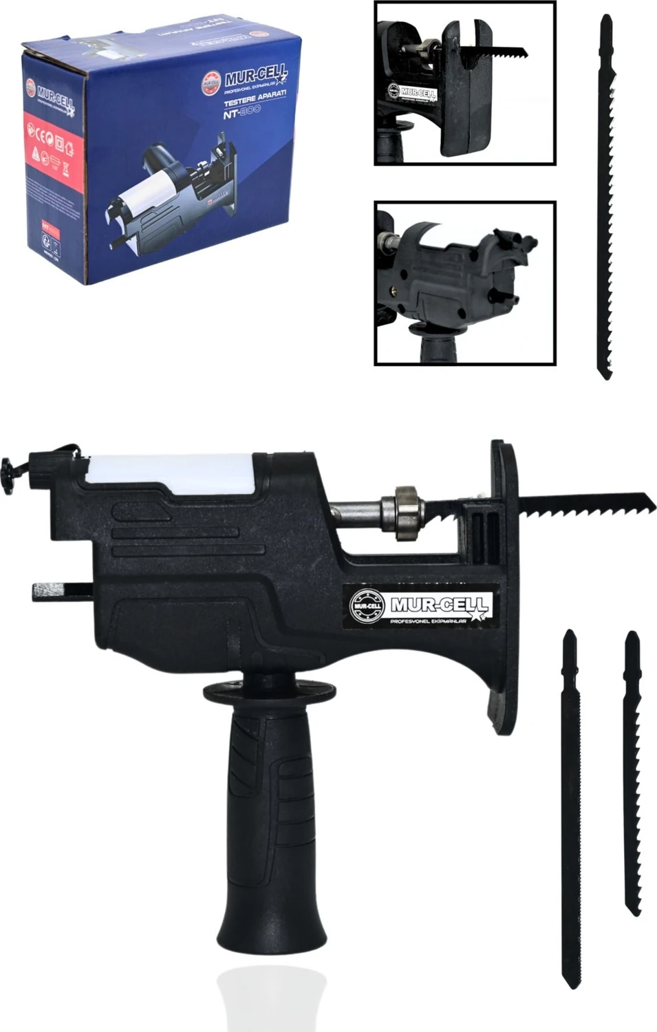 Nt 800 Tilki Kuyruğu Şarjlı Matkap Testere Aparatı