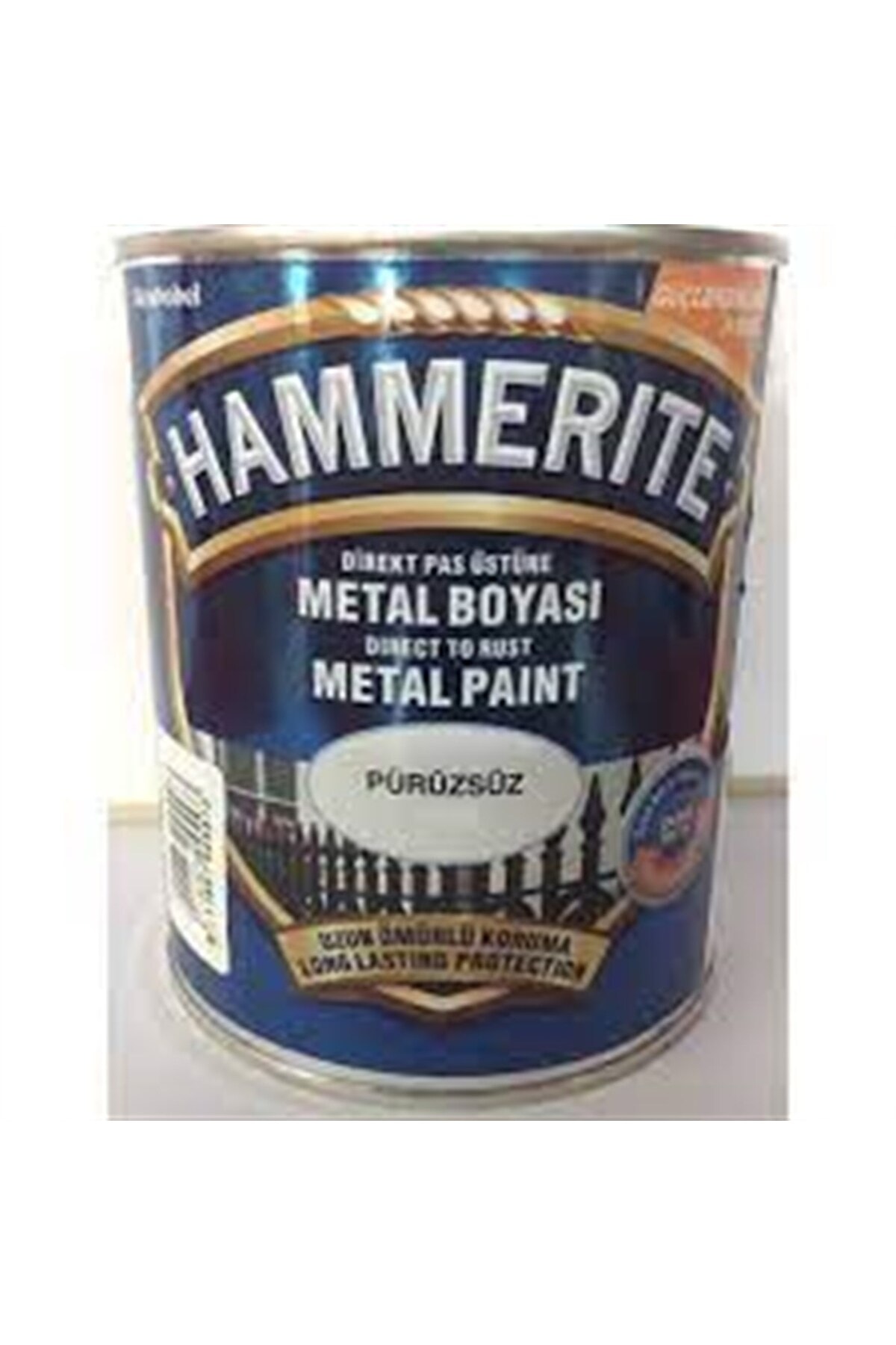 Hammerite Metal Boyası Düz Beyaz 0,75 Lt