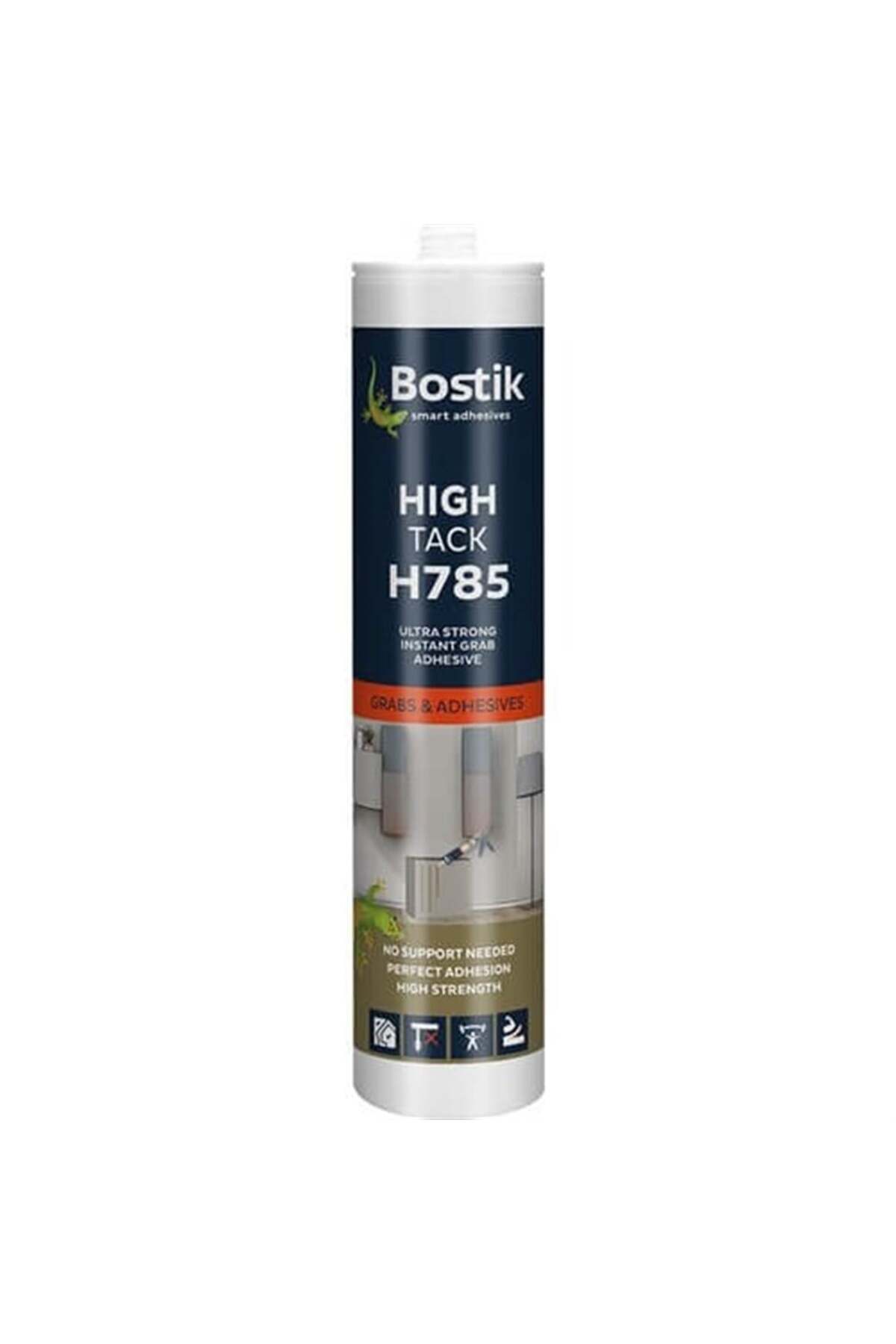 Bostik 12 Adet H785 Hıgh Tack Beyaz Korniş Yapıştırıcı 290ml