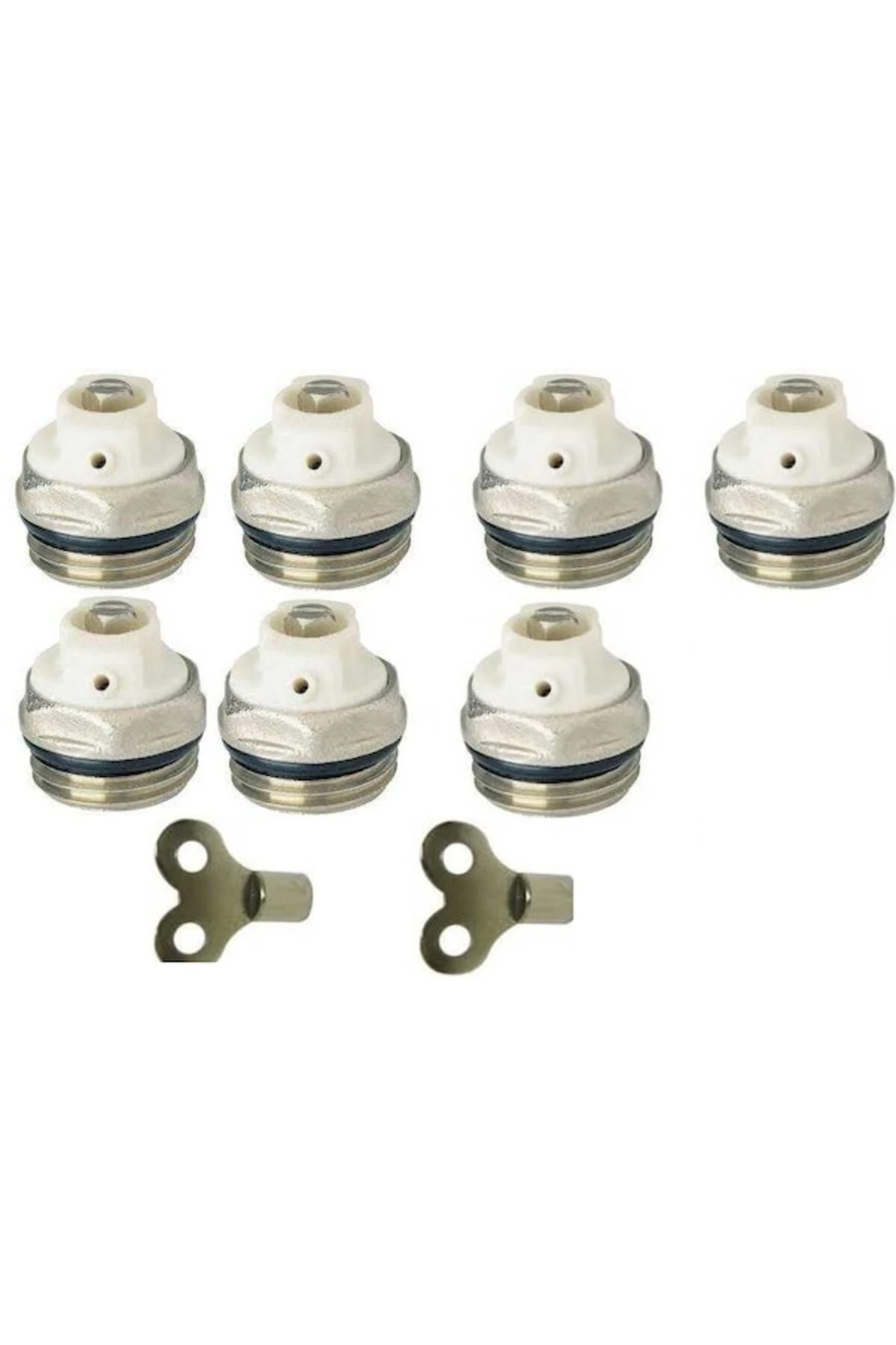 Radyatör Prujör Petek Havlupan Hava Alma Purjör Anahtarı 7+2 Adet