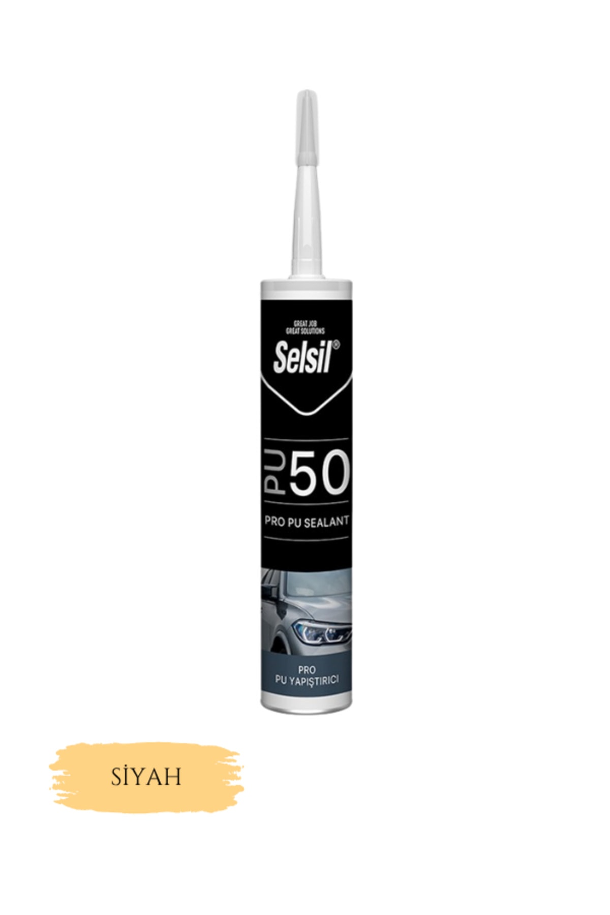PROFESYONEL PU MASTİK SİYAH