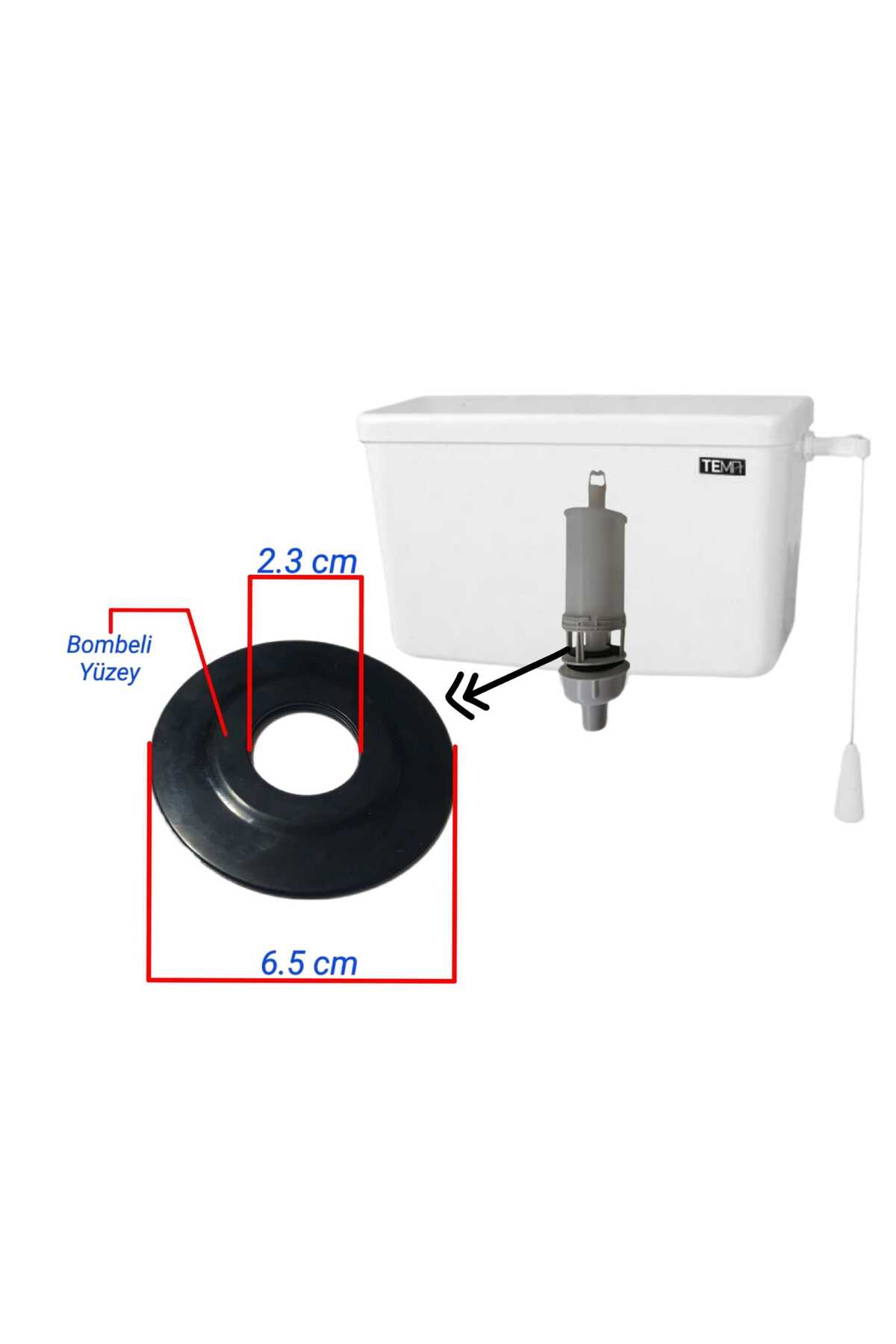 Lüks Asma Rezervuar İç Takım Contası