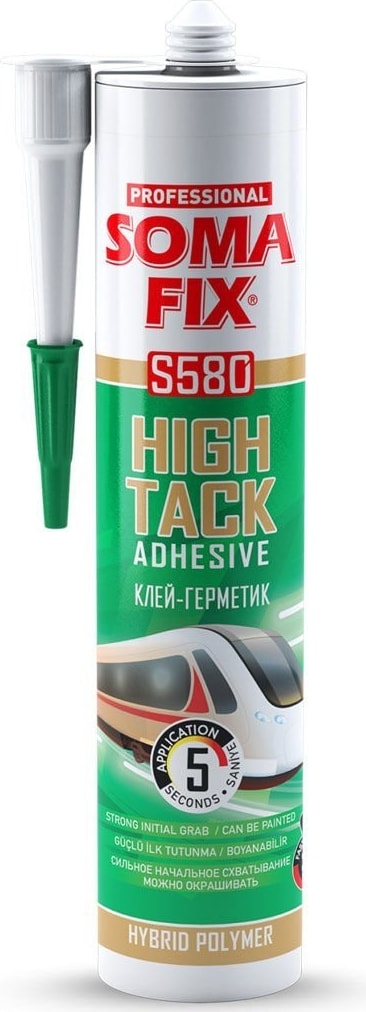 Korniş Yapıştırıcı Beyaz 2somafix S580 Hıgh Tack 80ML 480GR