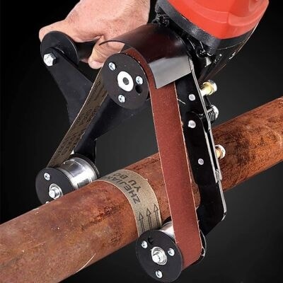 Wood 0059 Taş Motoruna Takılır Esnek Şerit Zımpara Aparatı
