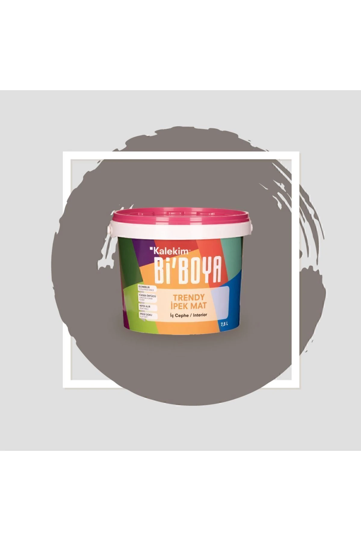 İpek Mat Trendy 7,5 Lt Moka