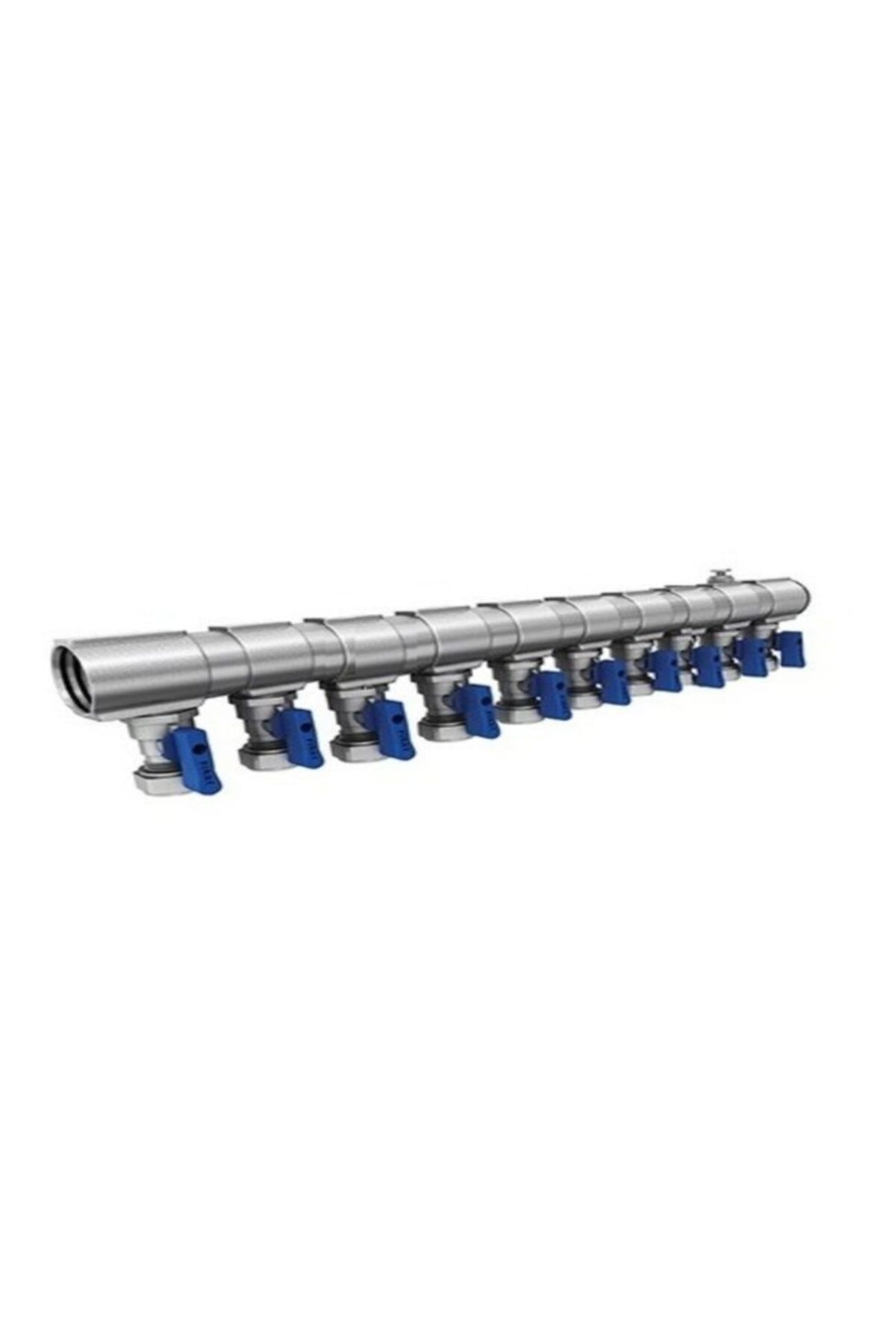 1'' Mini Küresel Vanalı Kollektör (kırmızı-mavi) 12 Çıkışlı 1 Takım