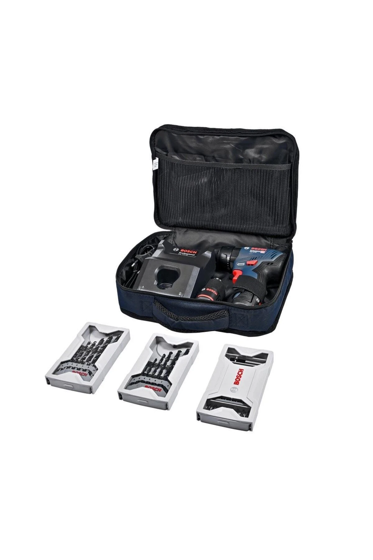 GSR 12V-30 + 39Parça Vidalama Seti Akülü Delme Vidalama Makinesi 06019G9001