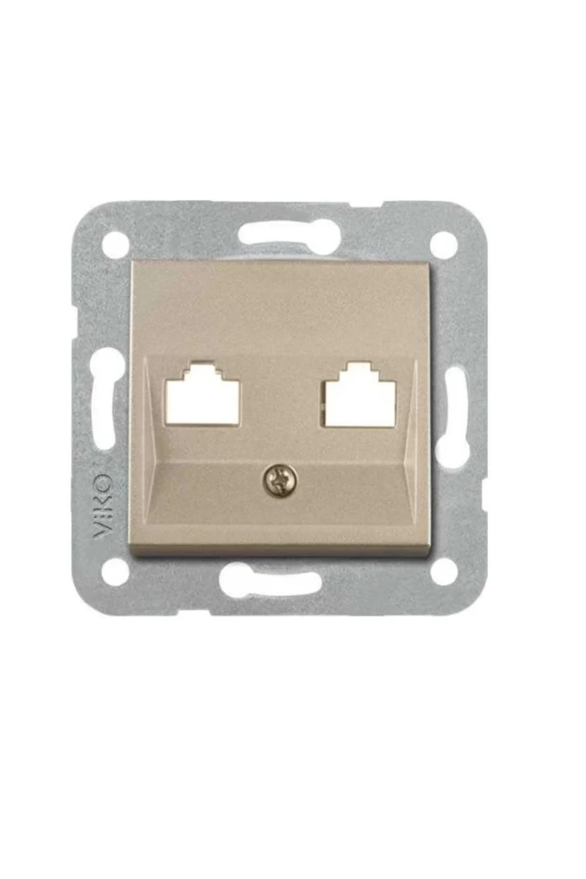 LİNNERA MEK.TUŞ TELEFON PRİZİ 1XRJ12 BRONZ