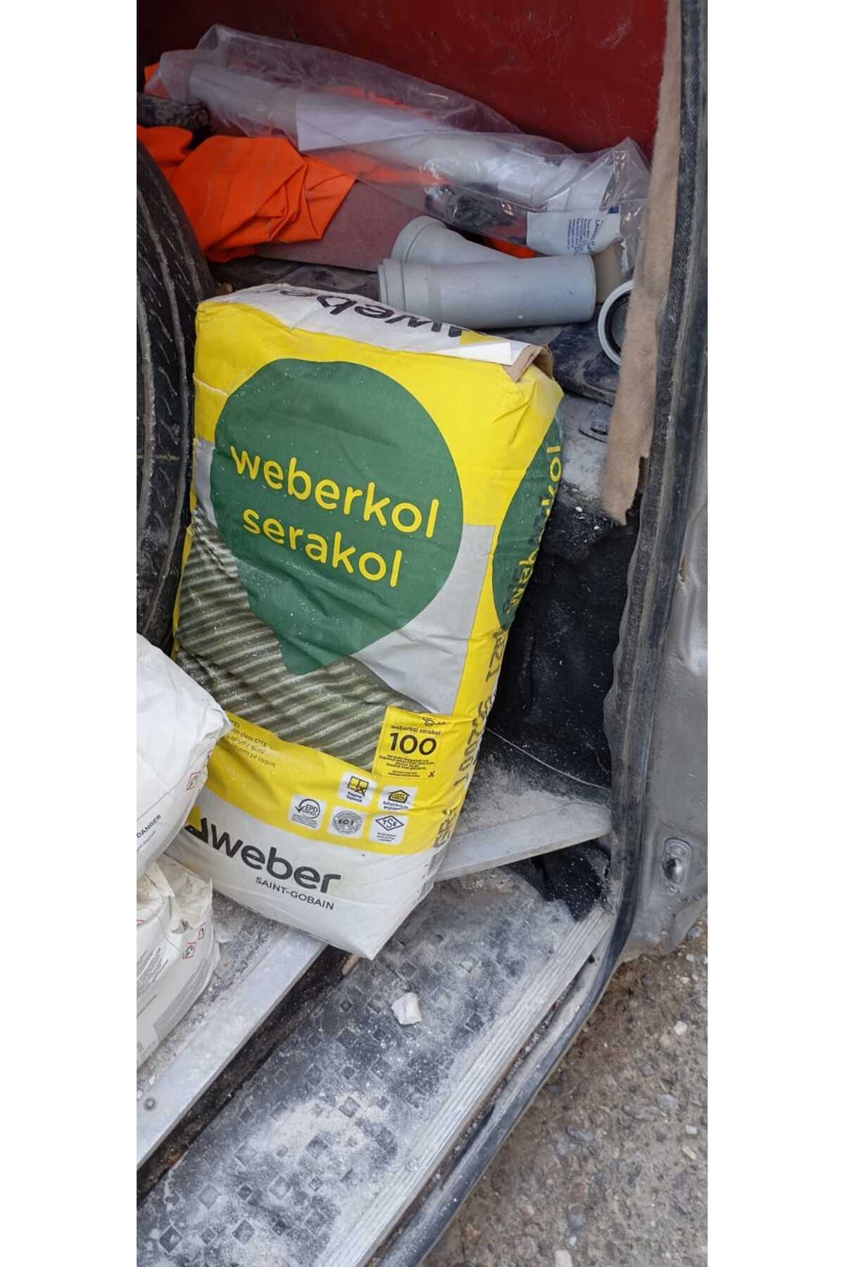 1 kg serakol yapıştırma harcı