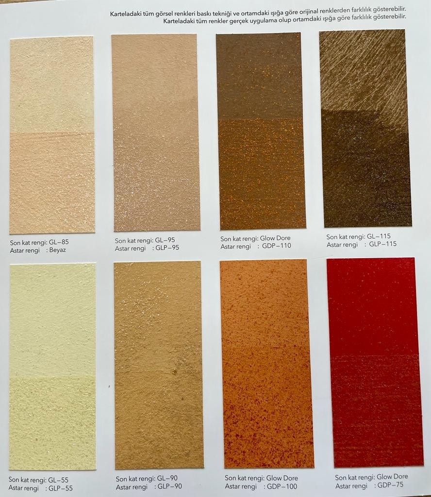 Paint Glow Simli&pullu Efekt Boya Dore 2,5 Litre