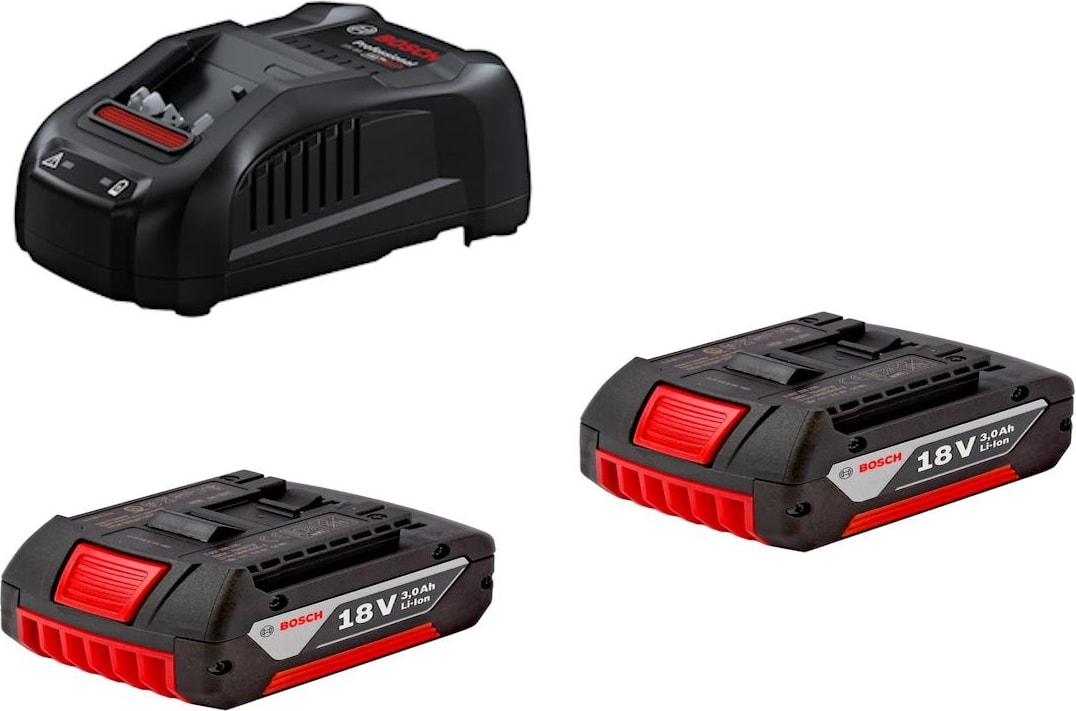 BOSCH 18V Başlangıç Seti 2x3.0 Ah + Gal 1880 Cv